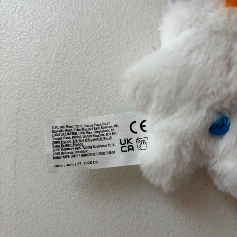Fuggler Rabid Rabbit Plush Stuffed Toy Mini 5" White Mini Fuggs - Picture 6 of 7